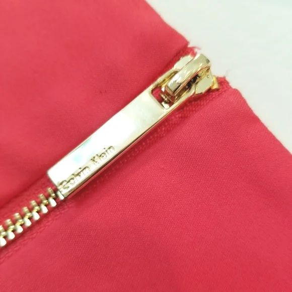 Calvin Klein Lace-Up Corset Style Sheath Dress Career Office Business Attire - Picture 12 of 13